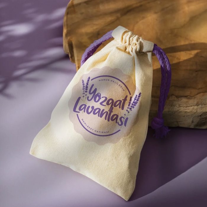 Özel Baskılı Büzgülü Bez Kese